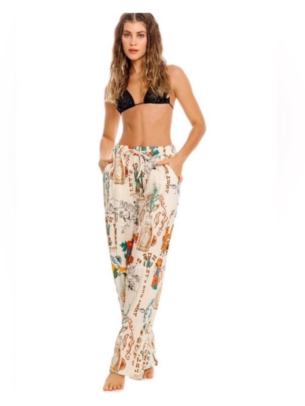NWT Agua Bendita Frank Nopal Pants - Picture 2 of 10
